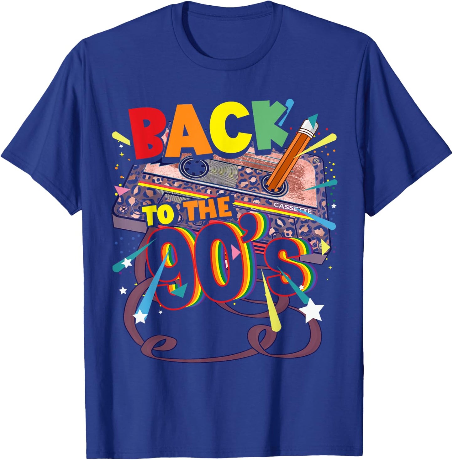 90s Outfit Party and Theme Party Costume Women's Men's , black T-Shirt - T-Shirt | Royal