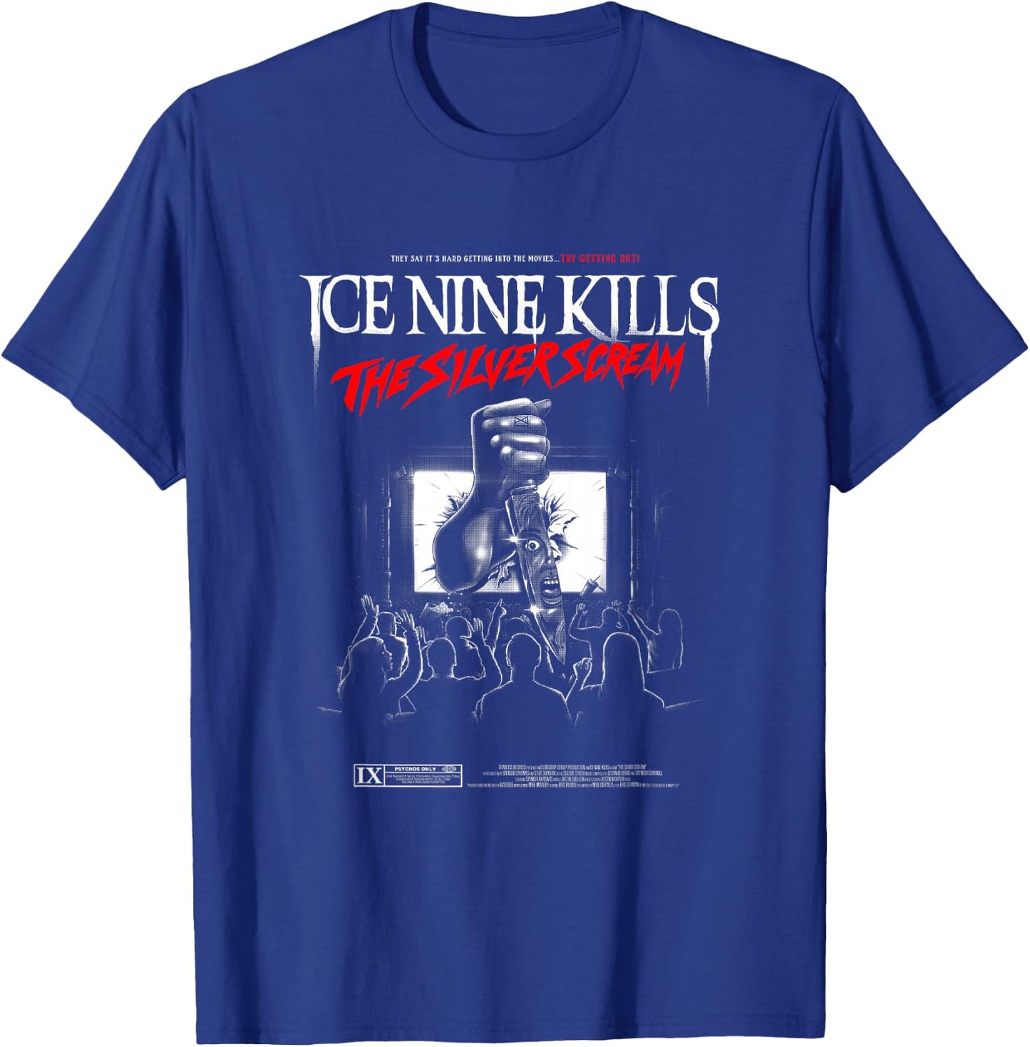 Ice Nine Kills The Silver Scream Cover , black T-Shirt - T-Shirt | Royal