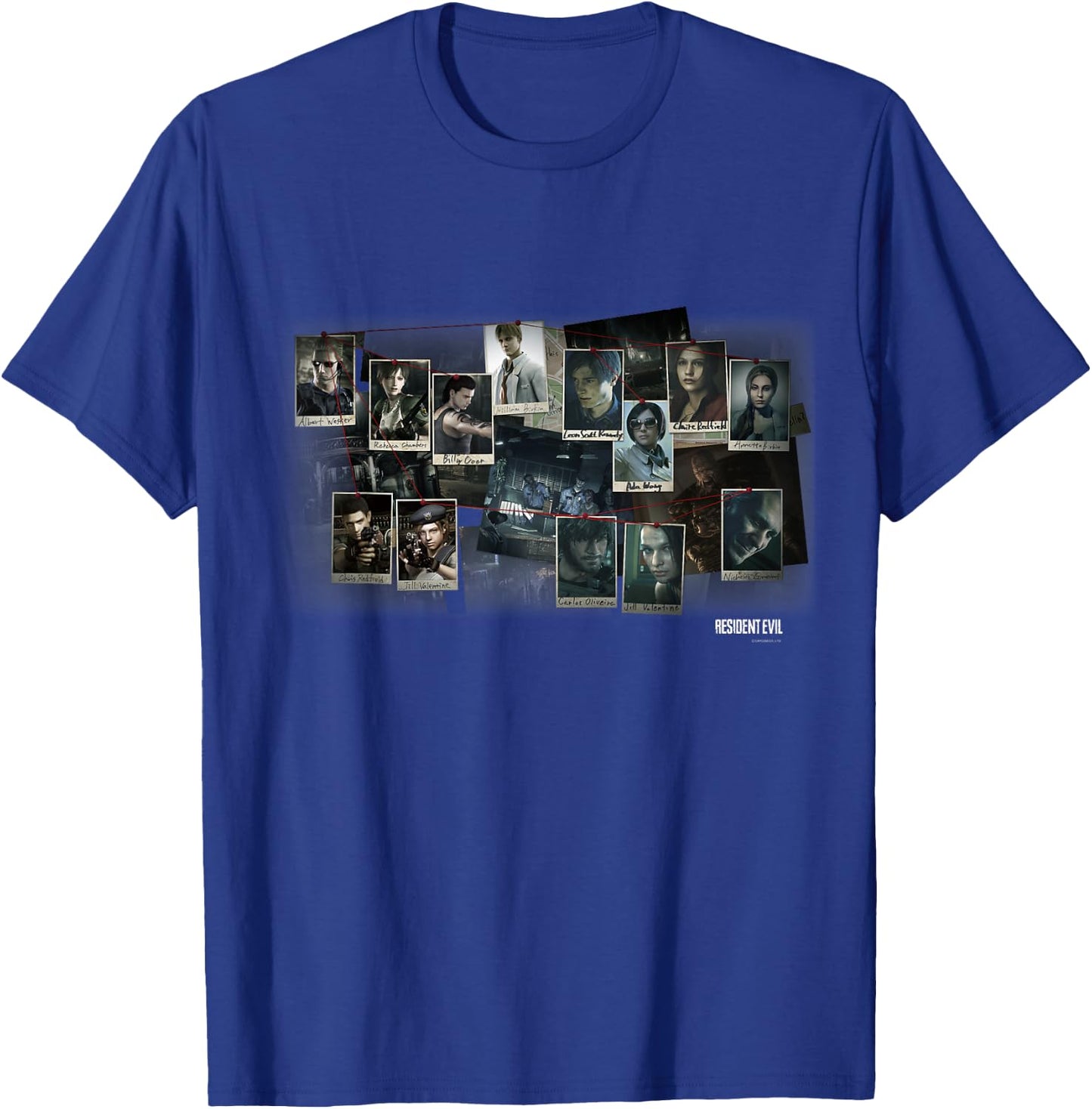 Resident Evil 1,2,3 T-Shirt - T-Shirt | Royal