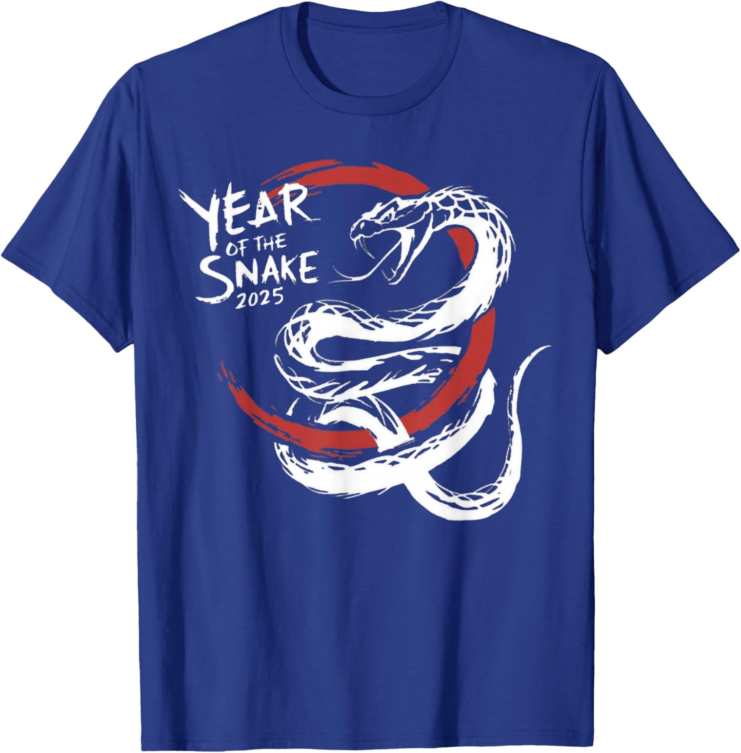 Chinese New Year Zodiac Sign 2025 Year of The Snake T-Shirt - T-Shirt | Royal