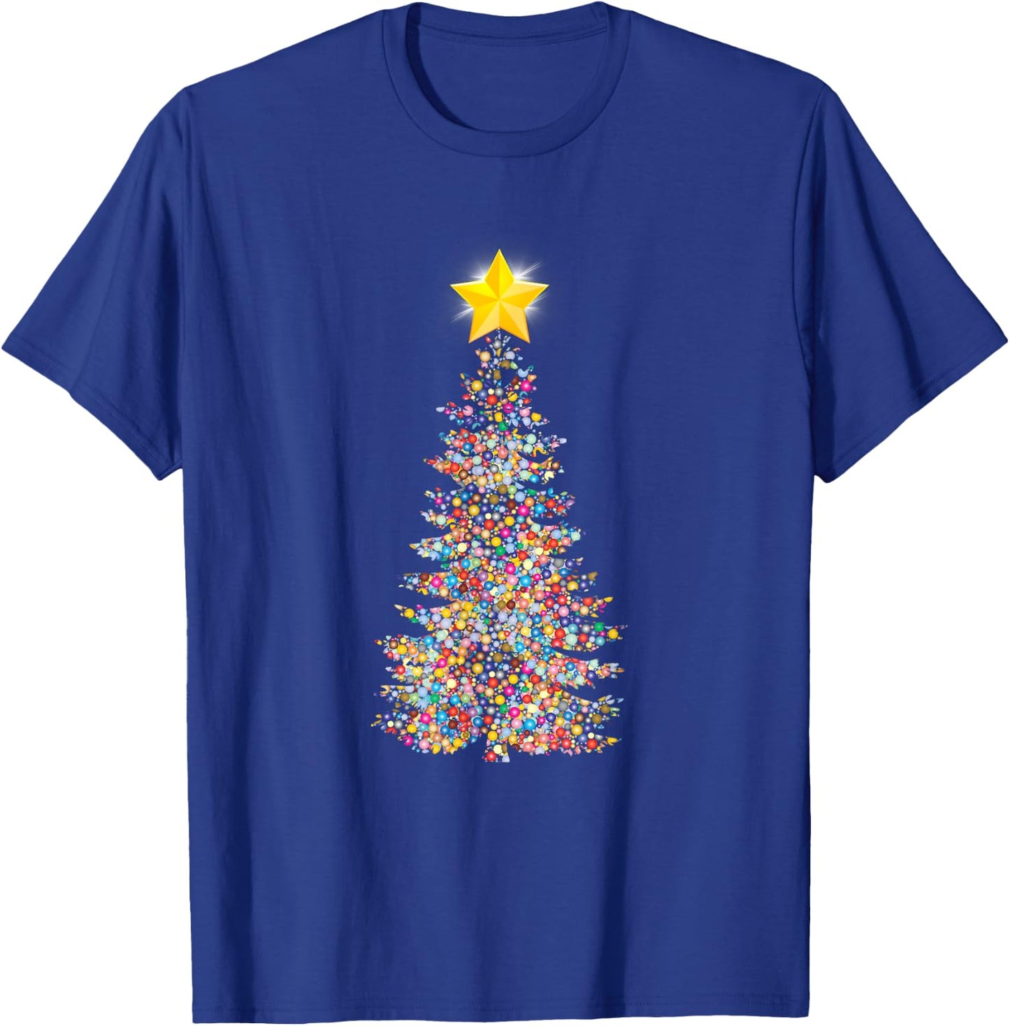 Christmas Tree , Funny Christmas Gift T-Shirt - T-Shirt | Royal
