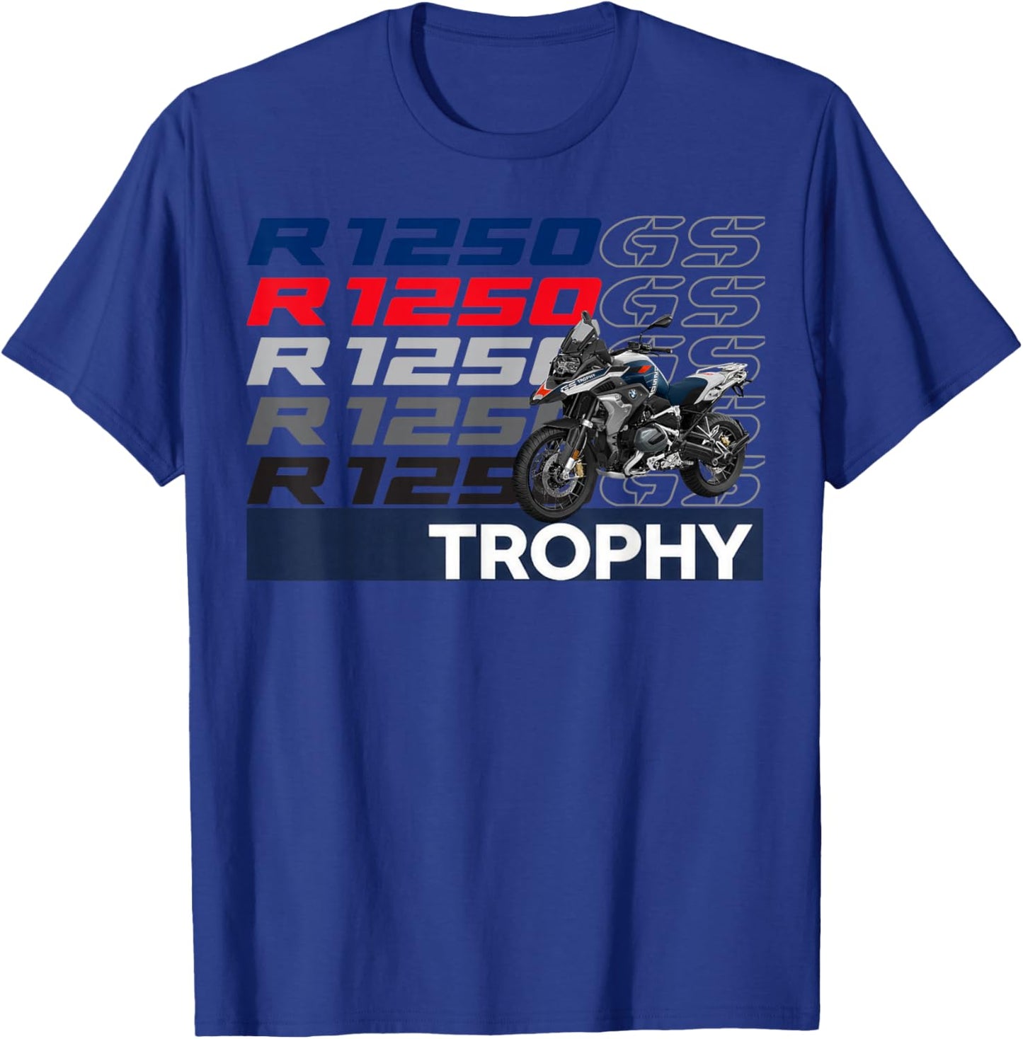 R 1250 GS Adventure Bike Moto T-Shirt - T-Shirt | Royal