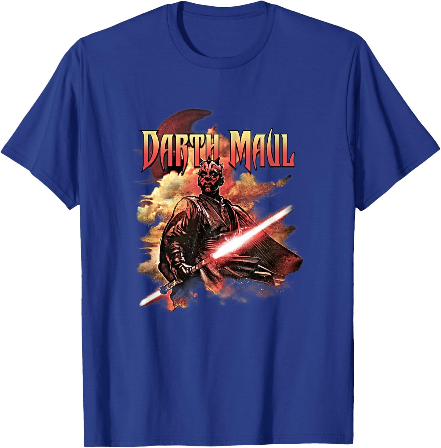 Star Wars: The Clone Wars Darth Maul Epic Sith Poster T-Shirt - T-Shirt | Royal