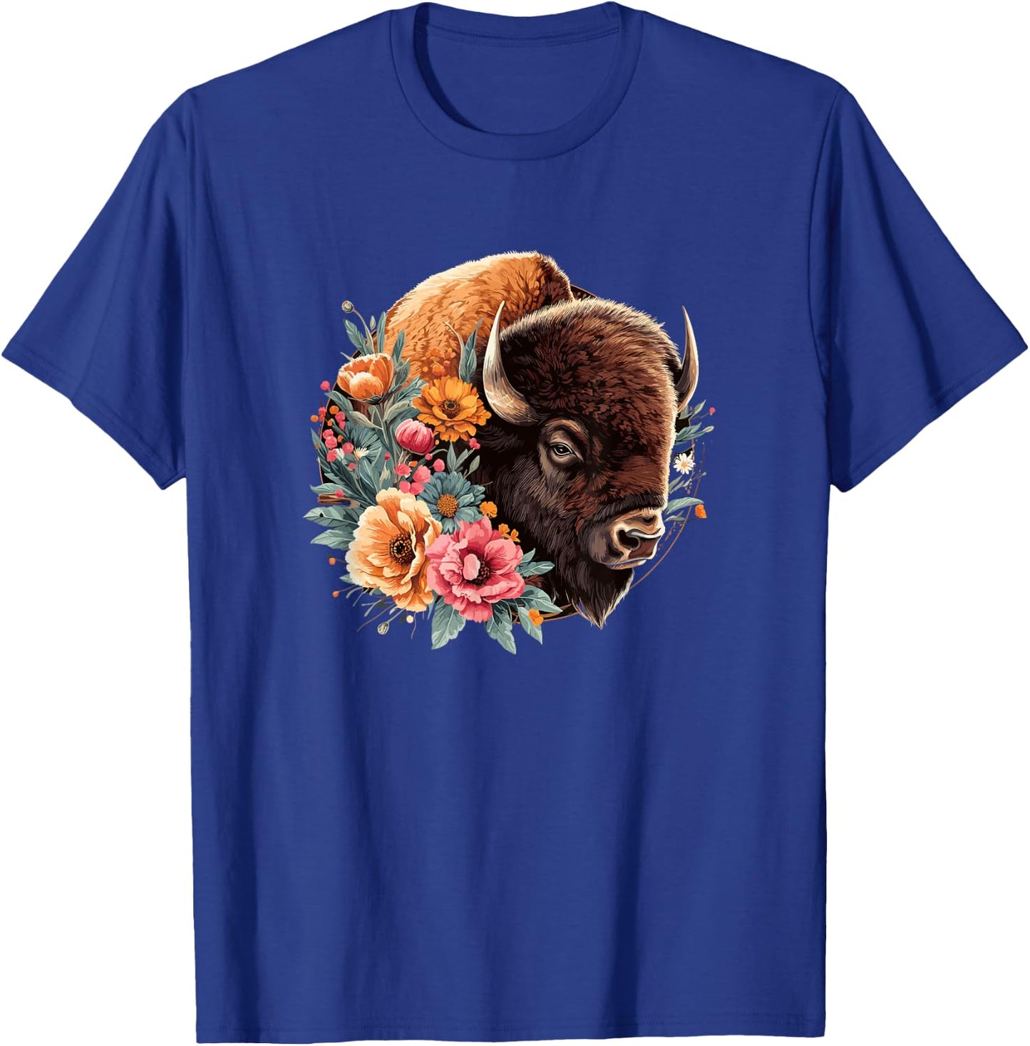 Buffalo T-Shirt - T-Shirt | Royal