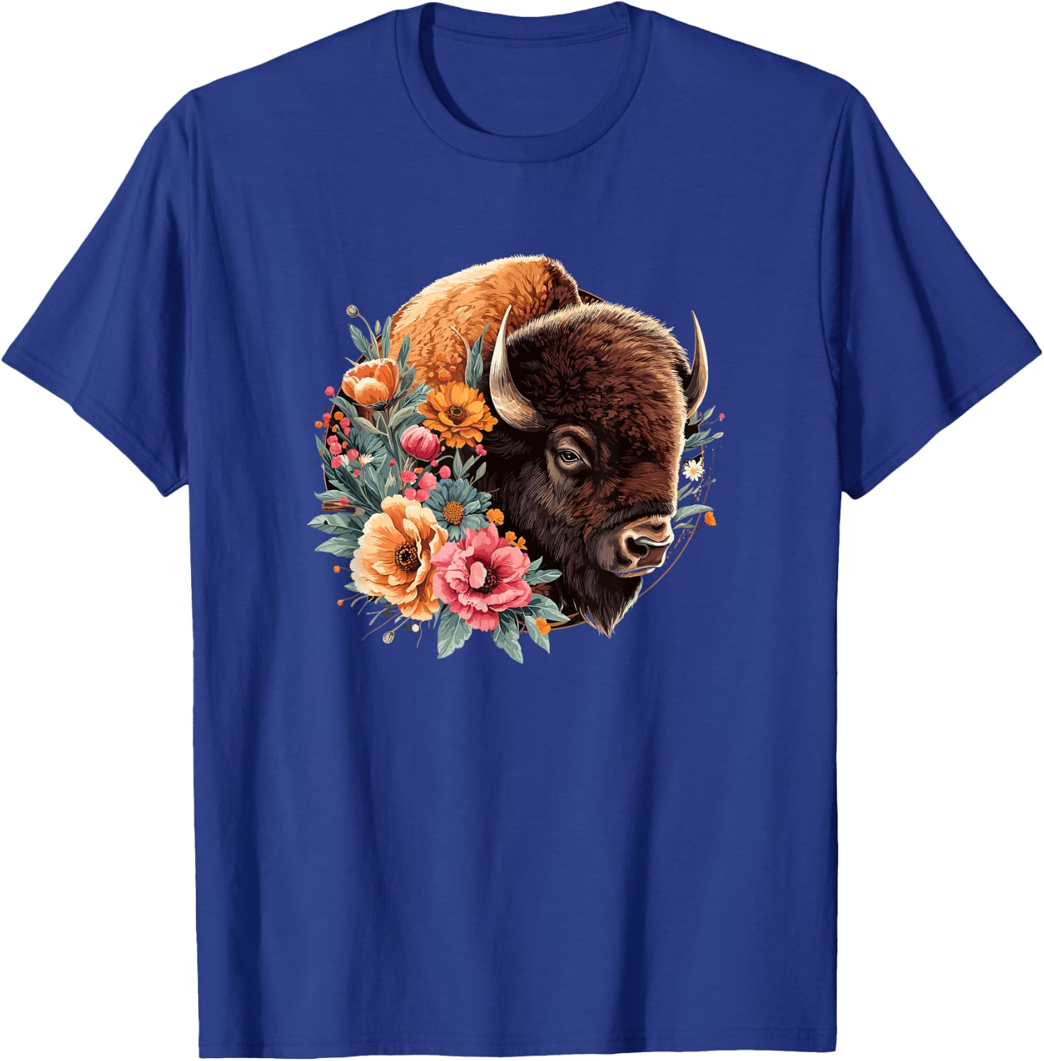 Buffalo T-Shirt - T-Shirt | Royal