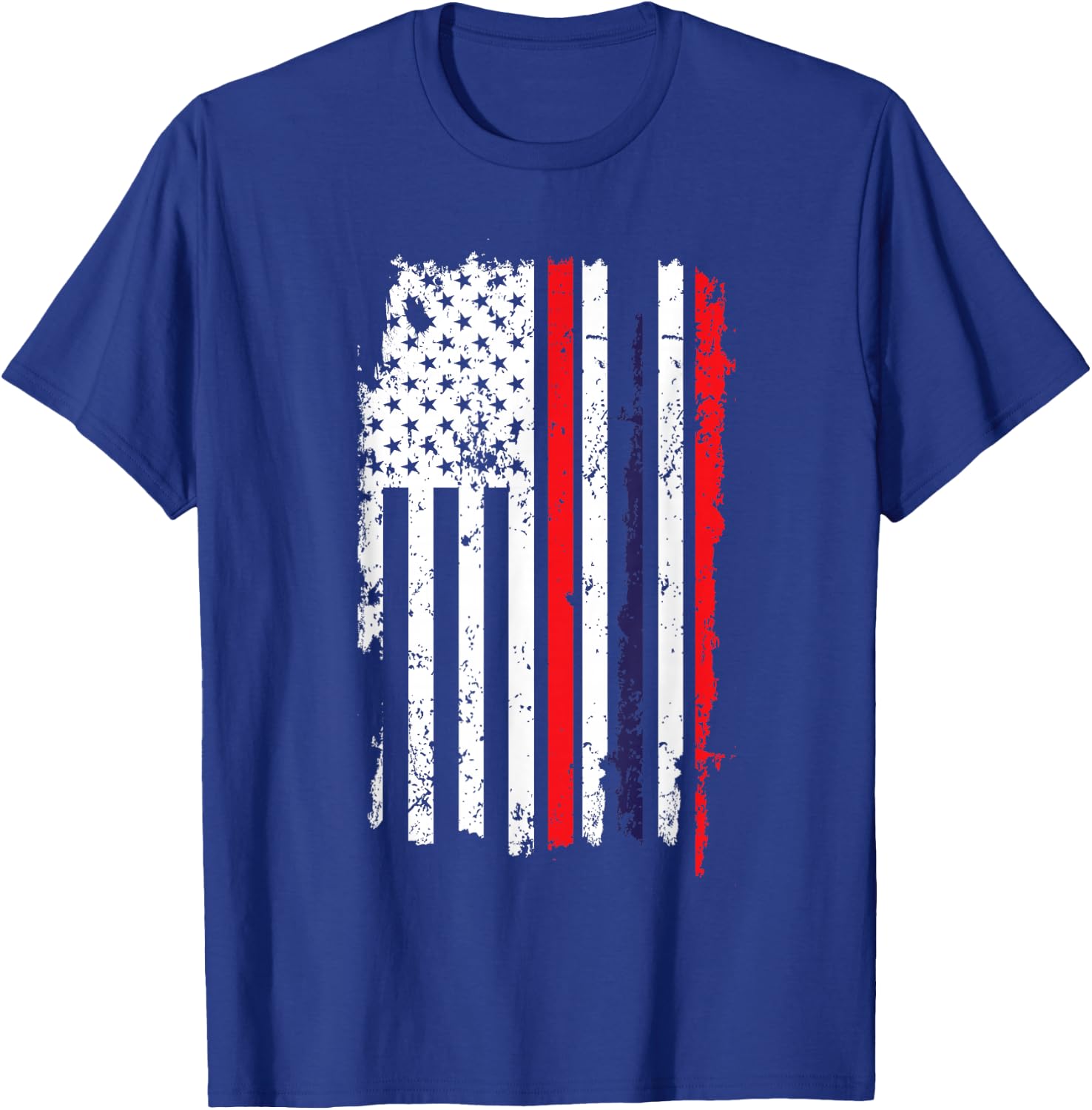 USA US Flag 4th Of July Thin Red Line Thai Flag Thailand T-Shirt - T-Shirt | Royal