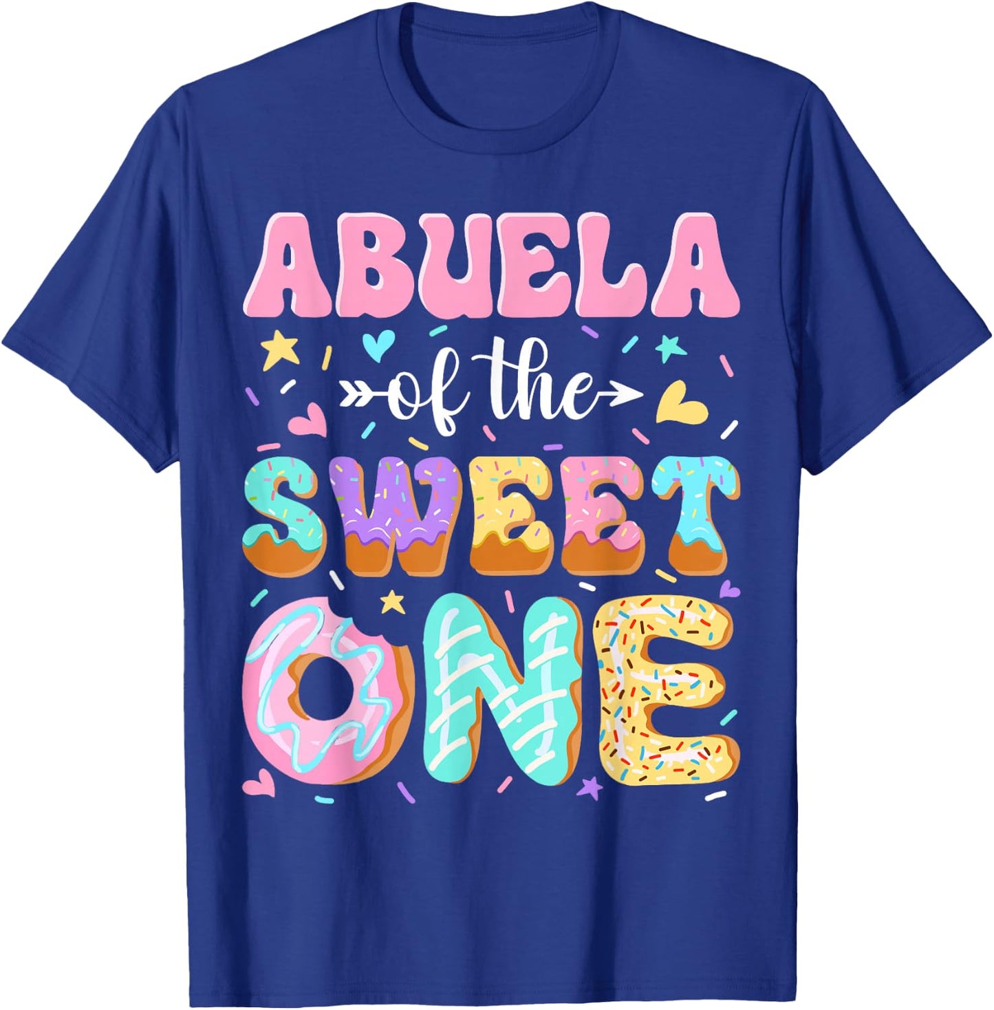 Abuela of The Sweet One First Birthday Matching Family T-Shirt - T-Shirt | Royal
