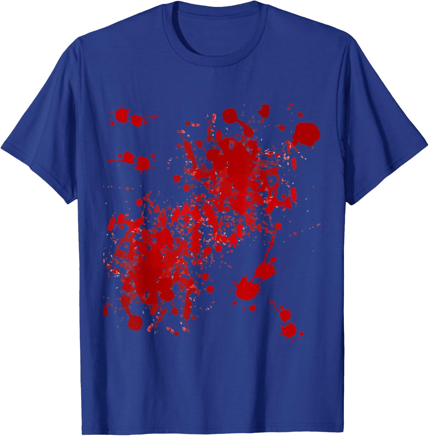 Fake Blood Splatter T-Shirt - T-Shirt | Royal