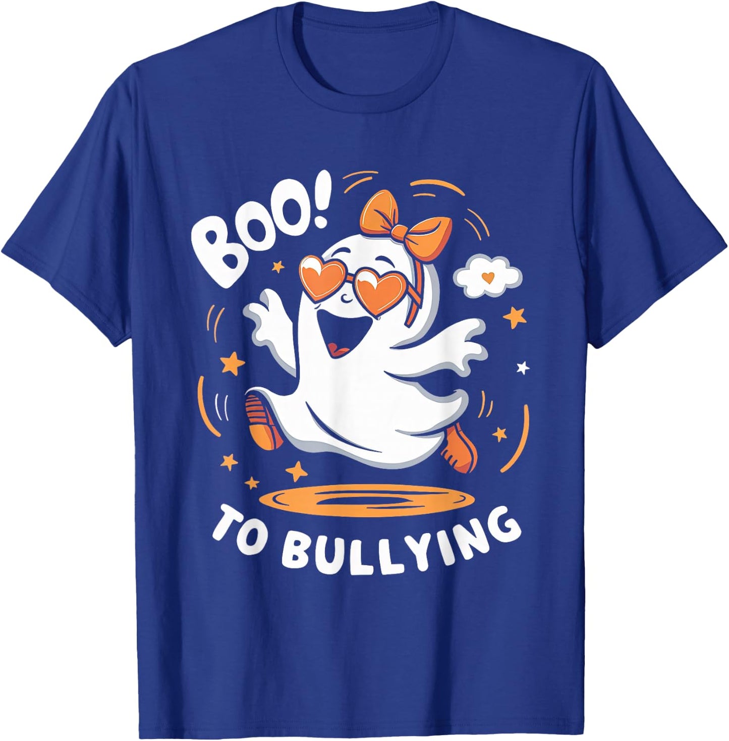 Boo To Bullying Unity Day Halloween Orange Be Kind Women T-Shirt - T-Shirt | Royal