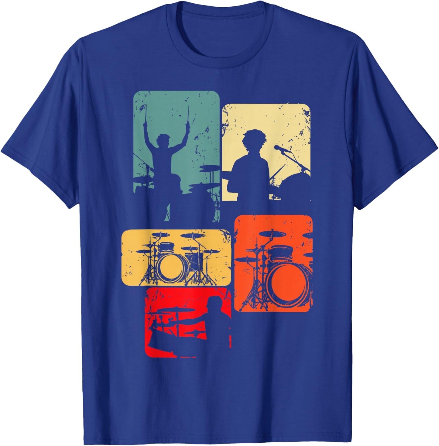 Drummer Children's Boys' , black T-Shirt - T-Shirt | Royal