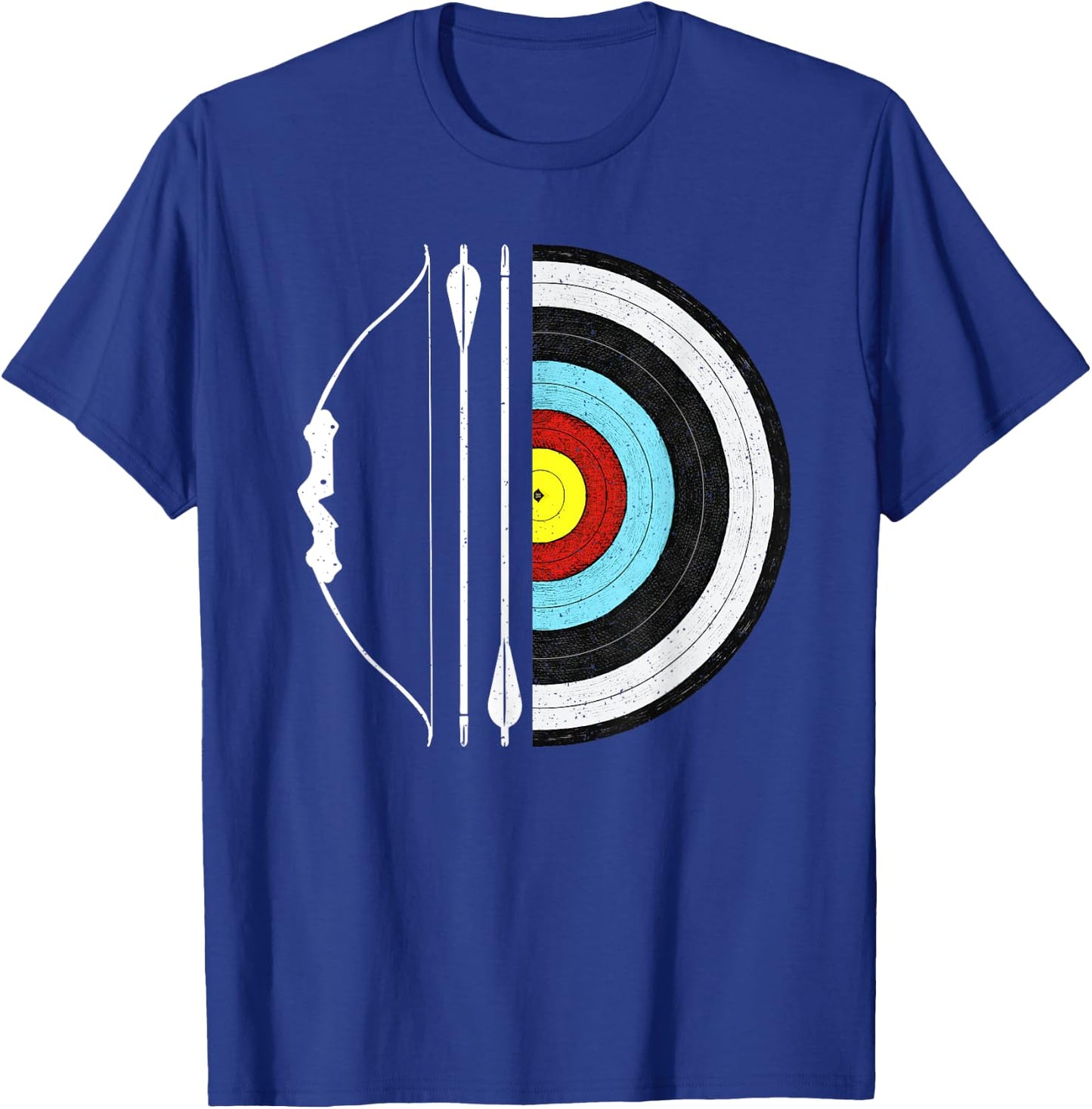 Cool Archery Women Archer Bow Arrow Target Bowman T-Shirt - T-Shirt | Royal