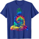 Buddha Tie Dye Vintage Yoga Yogi Buddhist T-Shirt - T-Shirt | Royal