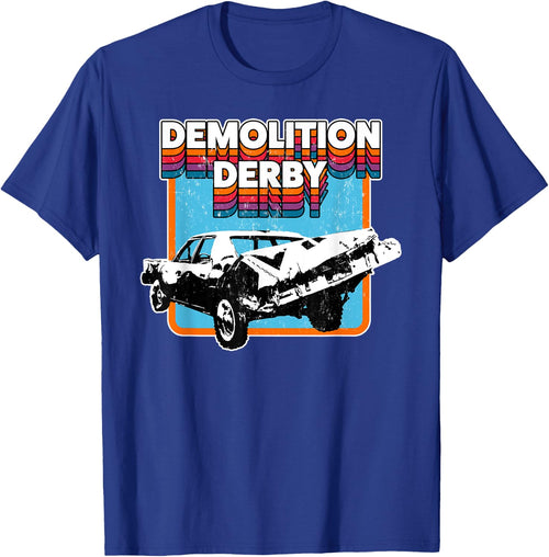 Demolition Derby Retro Vintage Design