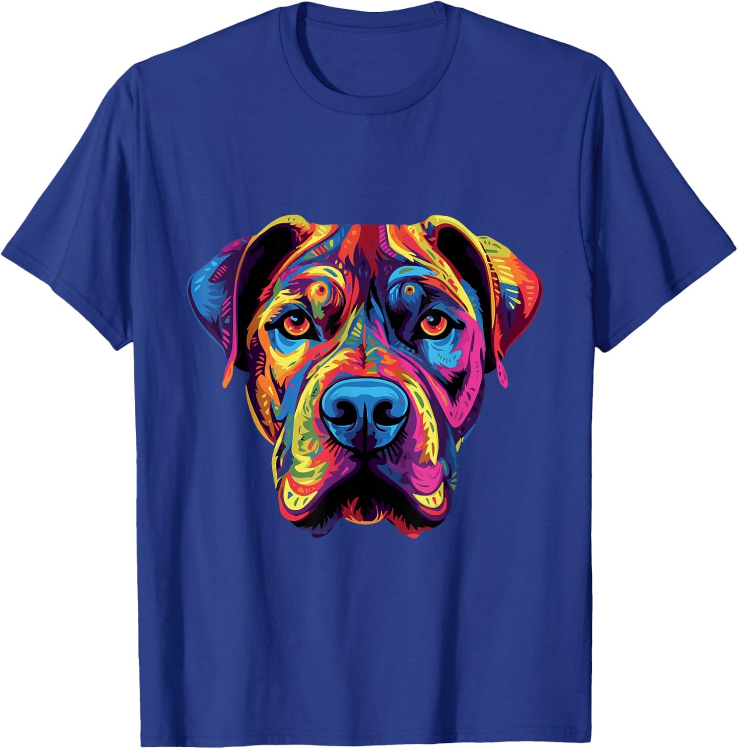 Presa Canario Coloful Dogo Canario T-Shirt - T-Shirt | Royal