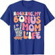 Rocking The Bonus Mom Life Stepmother Stepmom Mother's Day T-Shirt - T-Shirt | Royal