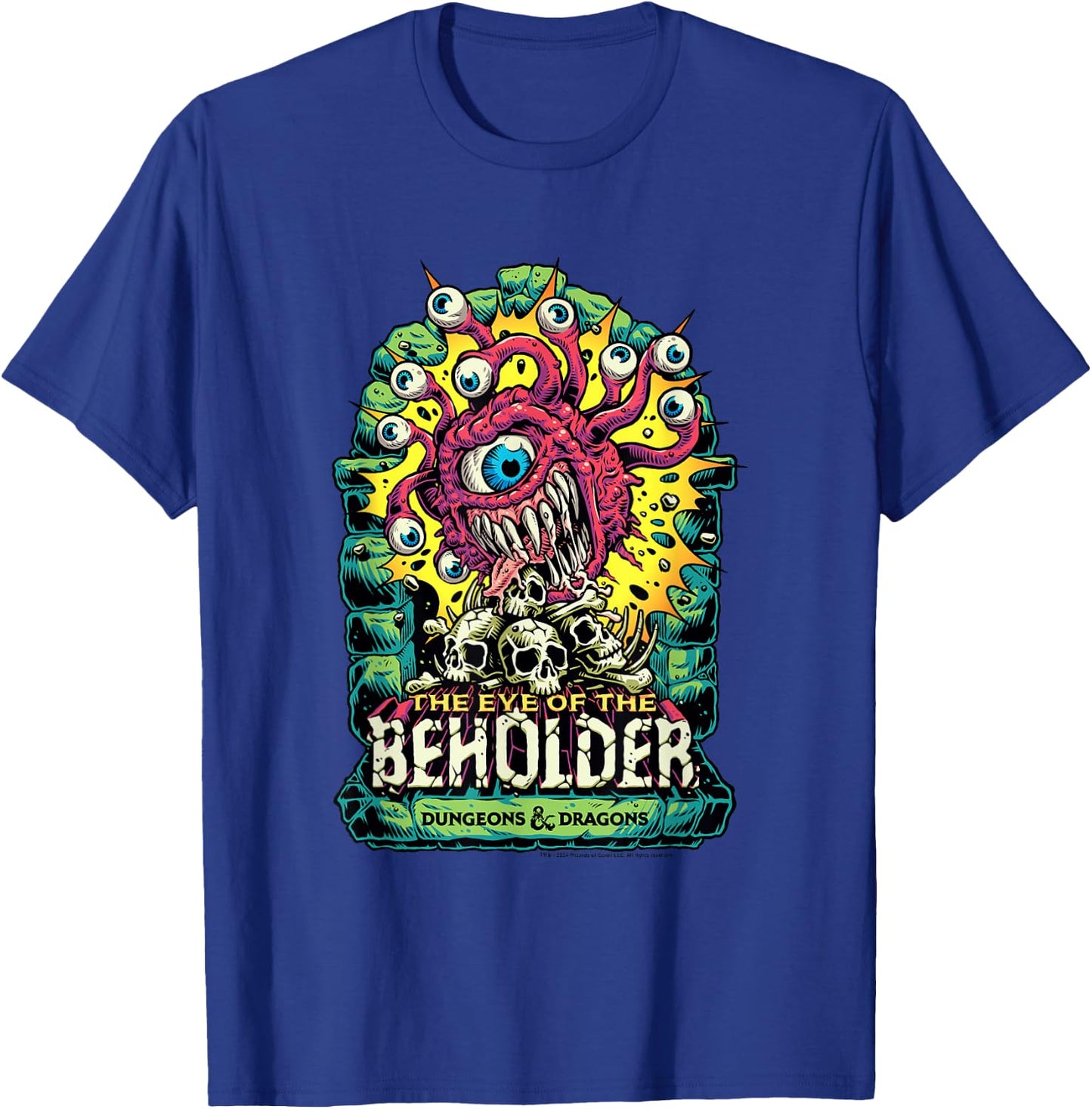 Dungeons & Dragons The Eye Of The Beholder T-Shirt - T-Shirt | Royal
