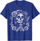 Skull Santa Muerte Grim Reaper , Black, S T-Shirt - T-Shirt | Royal