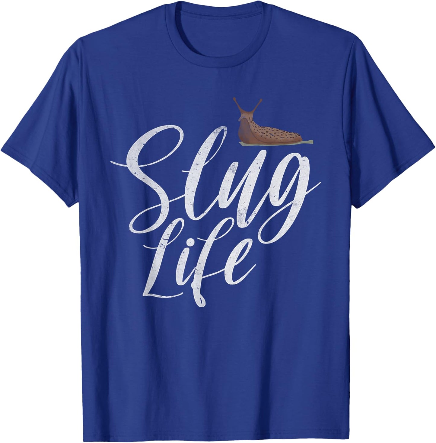 Slug Life funny Snail T-Shirt - T-Shirt | Royal