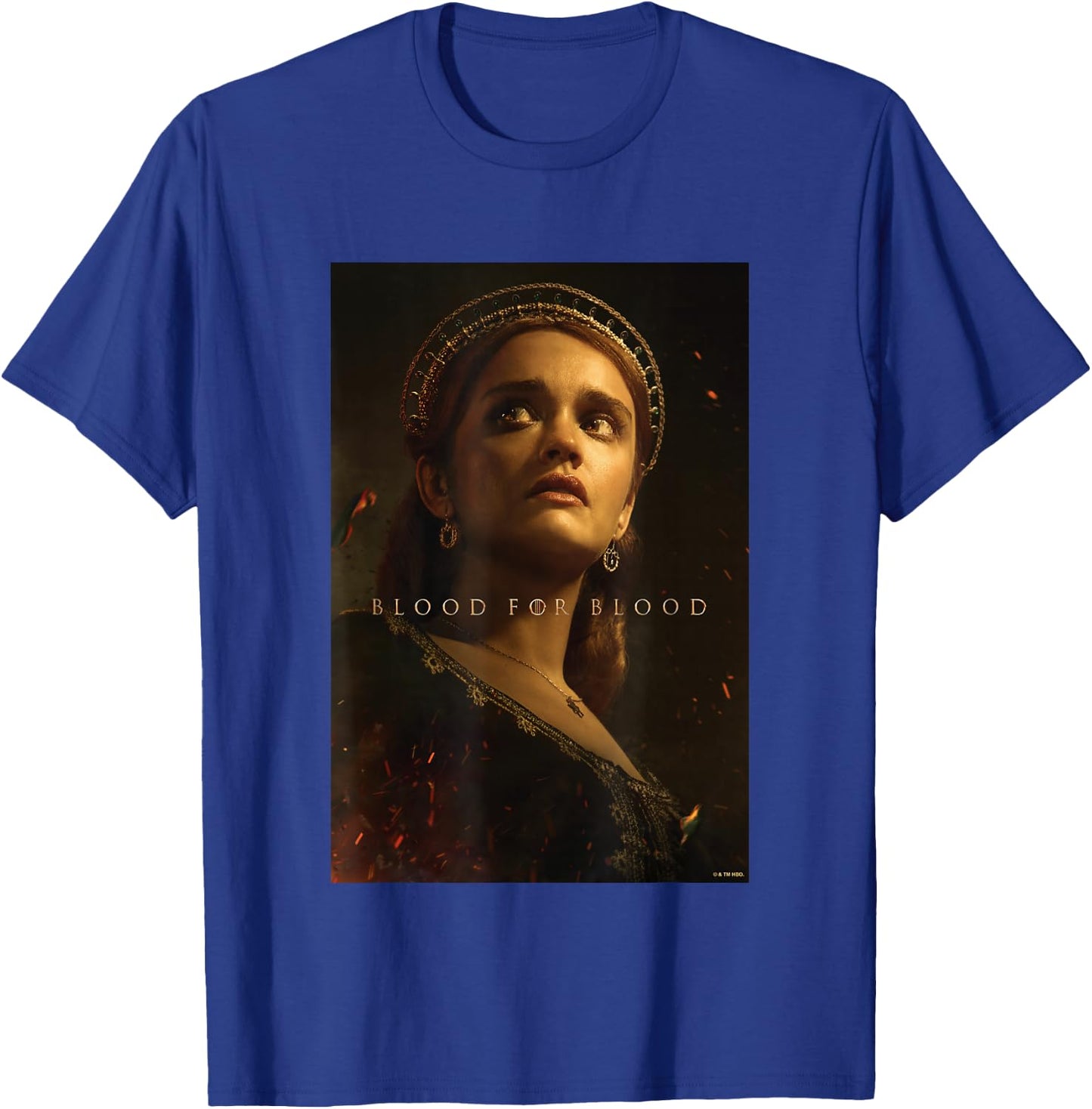 House of the Dragon Blood For Blood Alicent Hightower Retro T-Shirt - T-Shirt | Royal