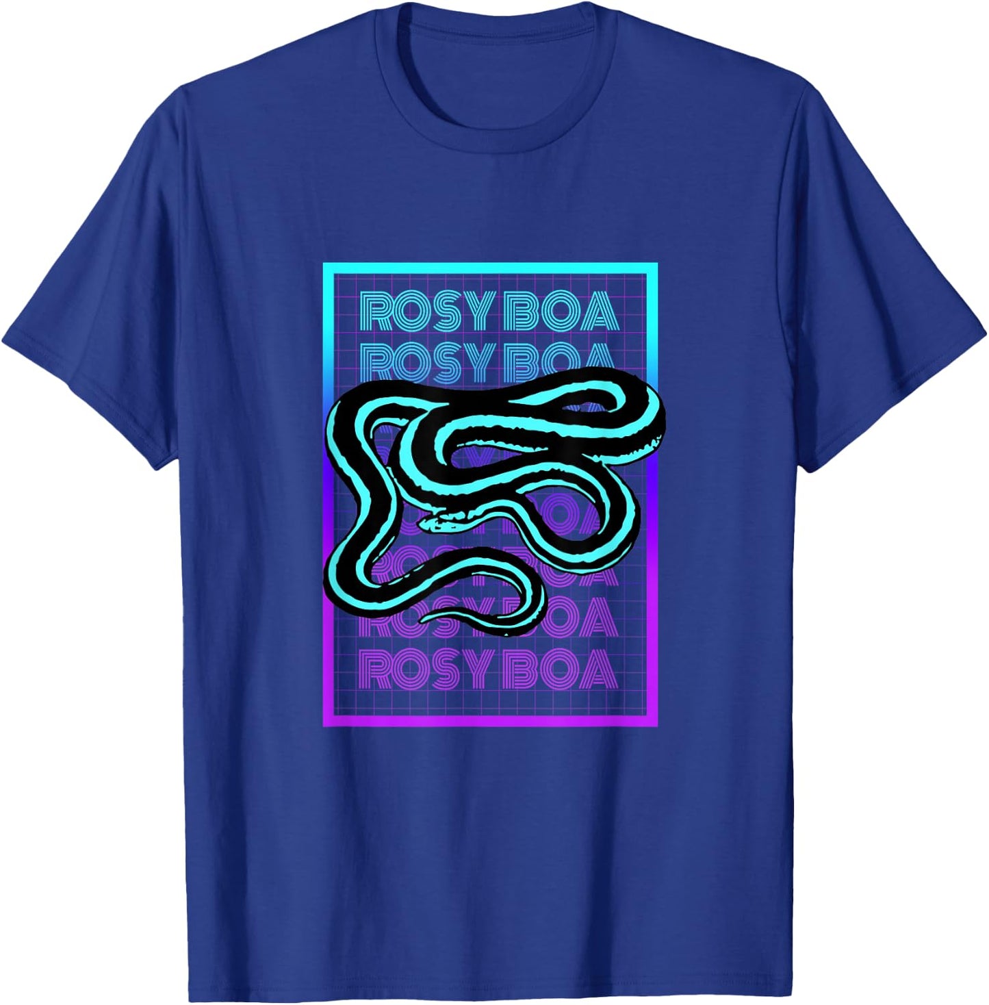 Rosy Boa Snake Vintage Retro Rosy Boa T-Shirt - T-Shirt | Royal