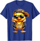 Entchen Designer Designs Cute Duckling Rapper , Children, Men, Women, Black, S T-Shirt - T-Shirt | Royal