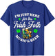 Saint Patricks Day Irish Folk Music , black T-Shirt - T-Shirt | Royal