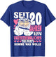 Porzellanhochzeit 20 Jahre Verheiratet Hochzeitstag T-Shirt - T-Shirt | Royal