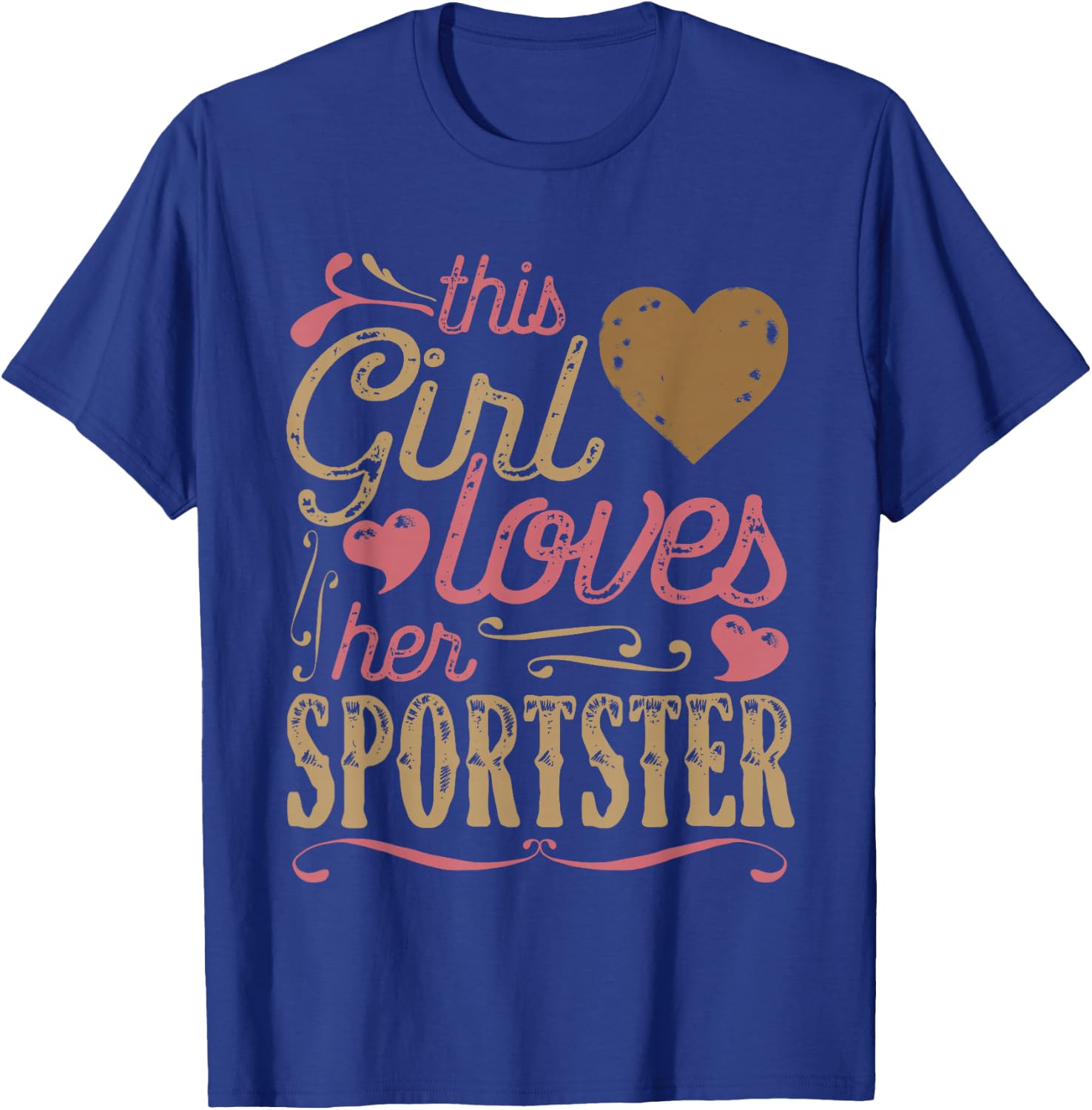 Sportster Shirt Gift Bike Biker Motorcycle T-Shirt - T-Shirt | Royal