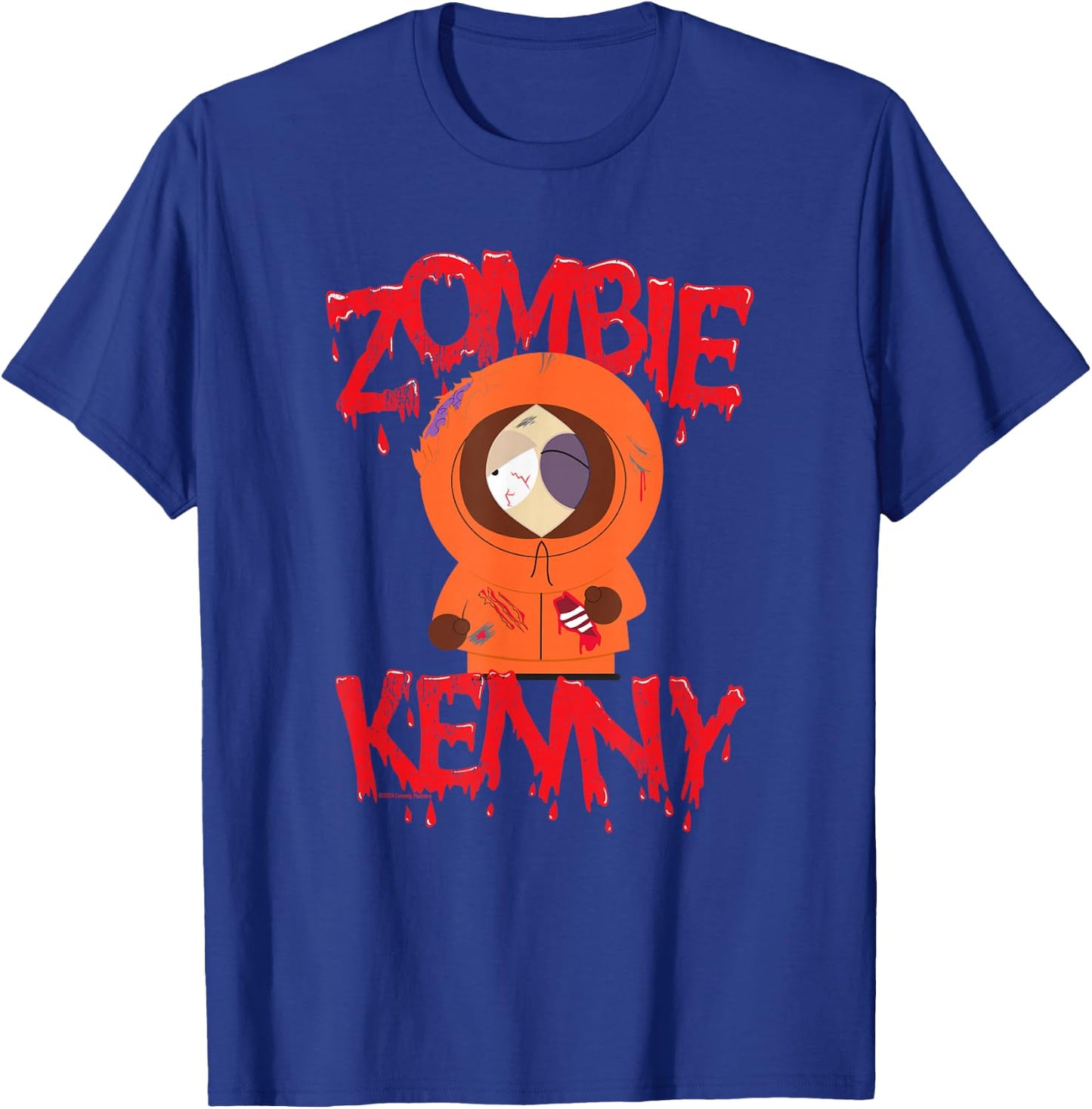 South Park Zombie Kenny , Black, S T-Shirt - T-Shirt | Royal