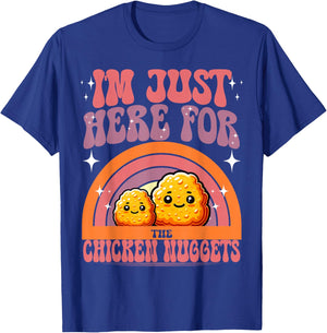 Chicken Nuggets Kawaii T-Shirt - T-Shirt | Royal