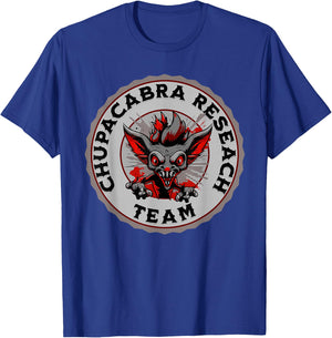 Chupacabra Research Team Hispanic Pride Mythical Cryptid T-Shirt - T-Shirt | Royal