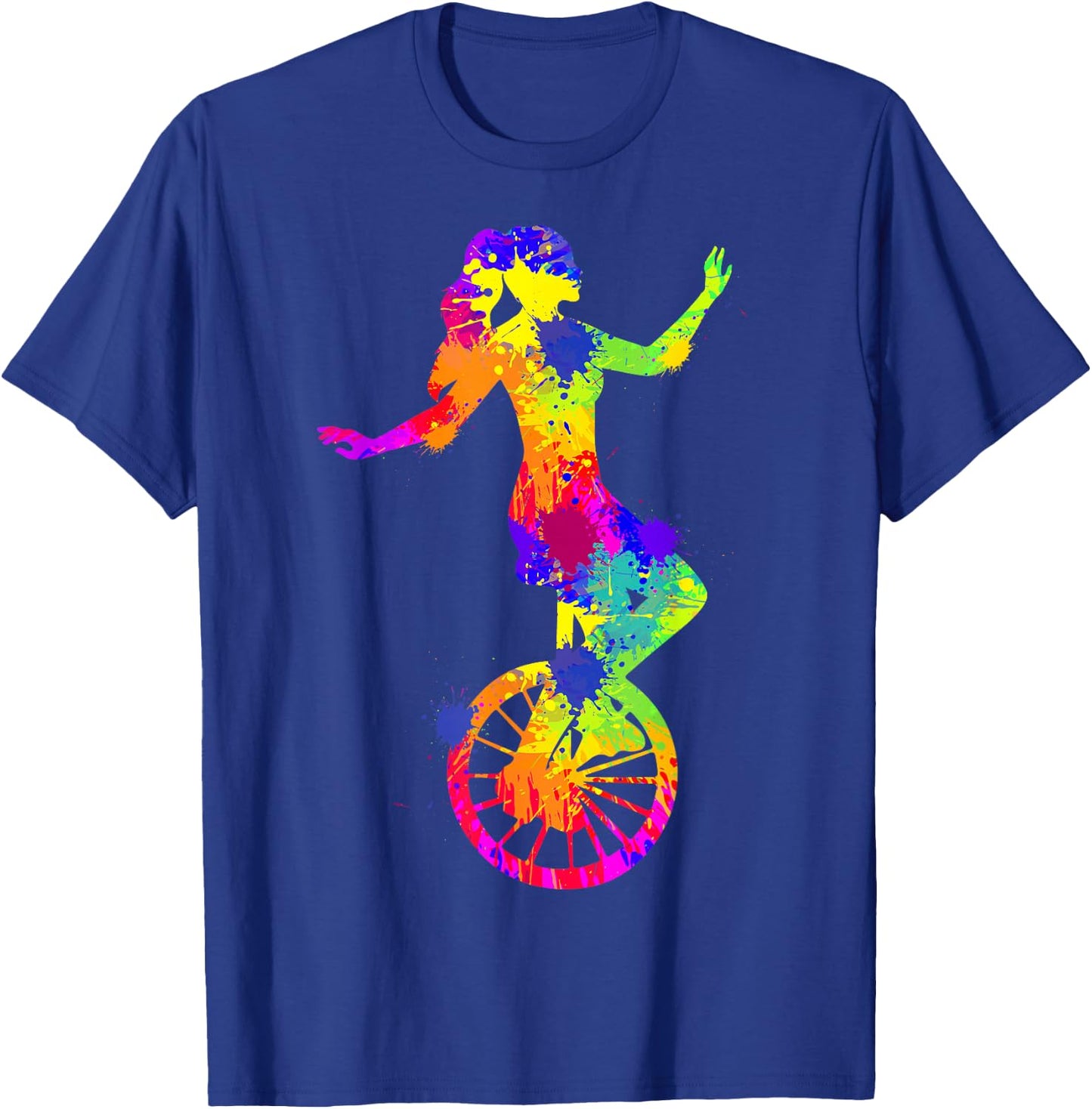Unicycle Girls' Unicycle Children's , black T-Shirt - T-Shirt | Royal