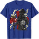 Plague Doctor Goth Skull Occult Black Gothic Steampunk T-Shirt - T-Shirt | Royal