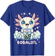 Axolotl Bubble Tea Anime Kawaii Cute Axolotl T-Shirt - T-Shirt | Royal