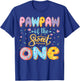 Pawpaw Of The Sweet One 1St Birthday Girl Donut Lover T-Shirt - T-Shirt | Royal