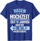 10 Jahre verheiratet Rosen Hochzeit 10.Hochzeitstag T-Shirt - T-Shirt | Royal