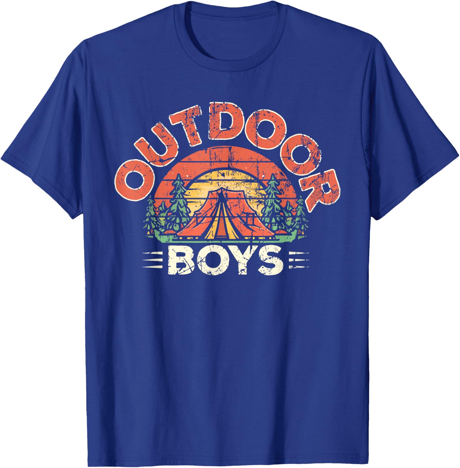 Boys Outdoor T-Shirt - T-Shirt | Royal