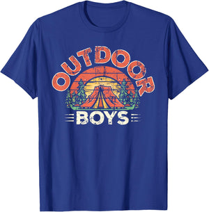 Boys Outdoor T-Shirt - T-Shirt | Royal