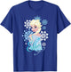 Frozen Elsa Snowflakes T-Shirt - T-Shirt | Royal