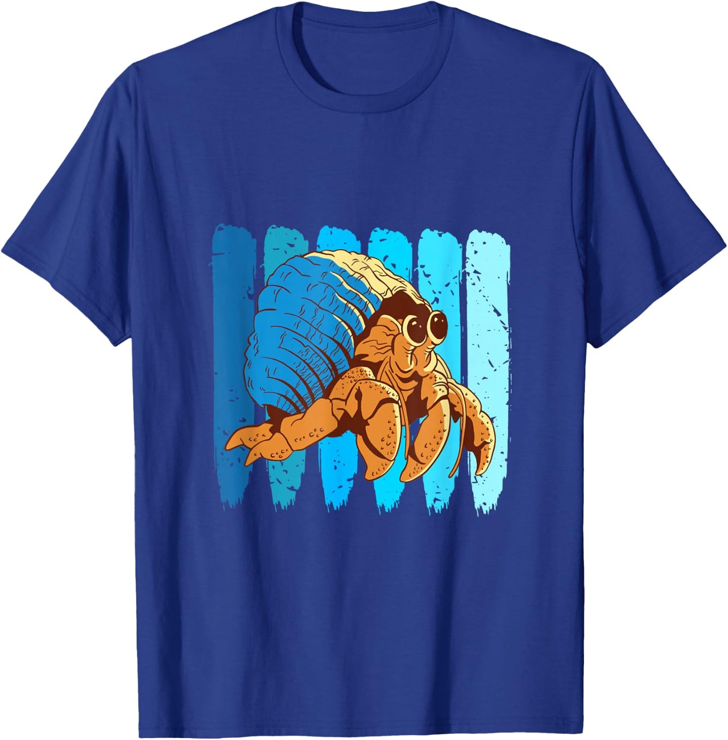 Hermit Crab Sea Animals Retro Crabs Hermit Crab Lover T-Shirt - T-Shirt | Royal