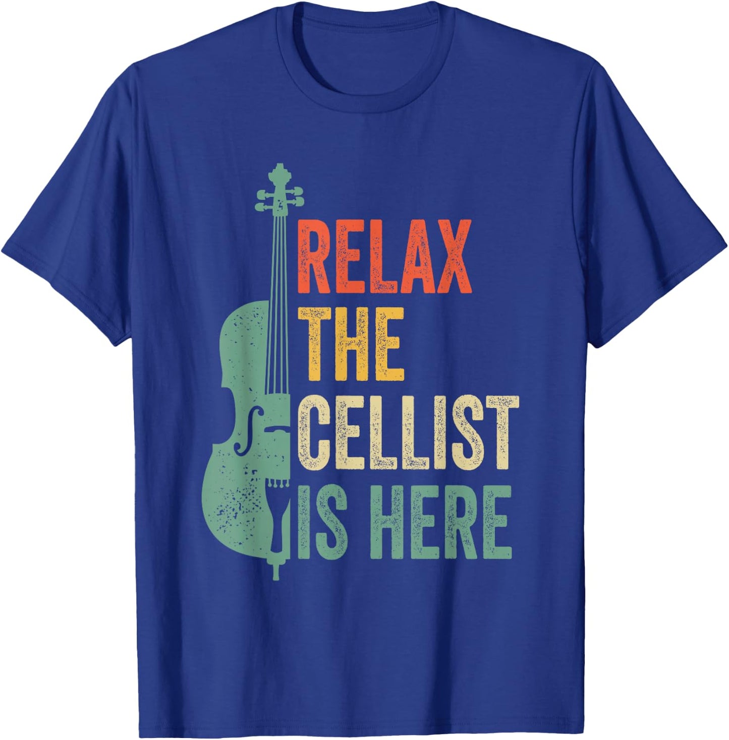 Violoncello Orchester Cello Musiker Klassische Musik Cellist T-Shirt - T-Shirt | Royal