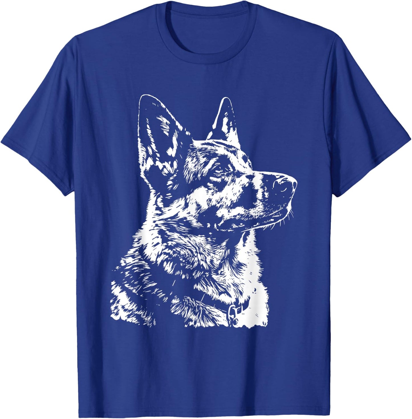 German Shepherd Drawing Shepherd Picture German Shepherd T-Shirt - T-Shirt | Royal