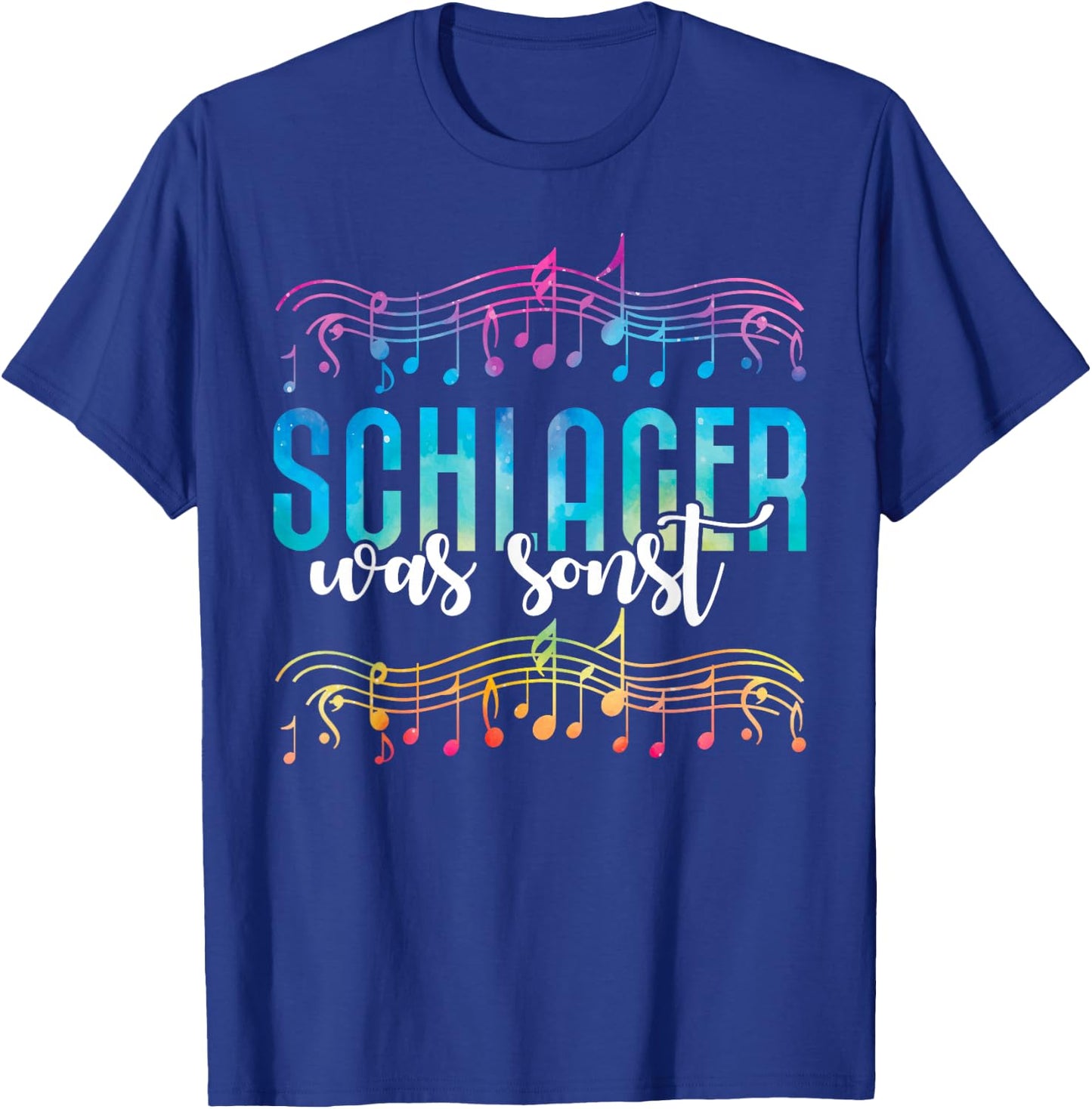 Schlager Was Sonst I Lover Schlagermusik Schlagerparty , black T-Shirt - T-Shirt | Royal