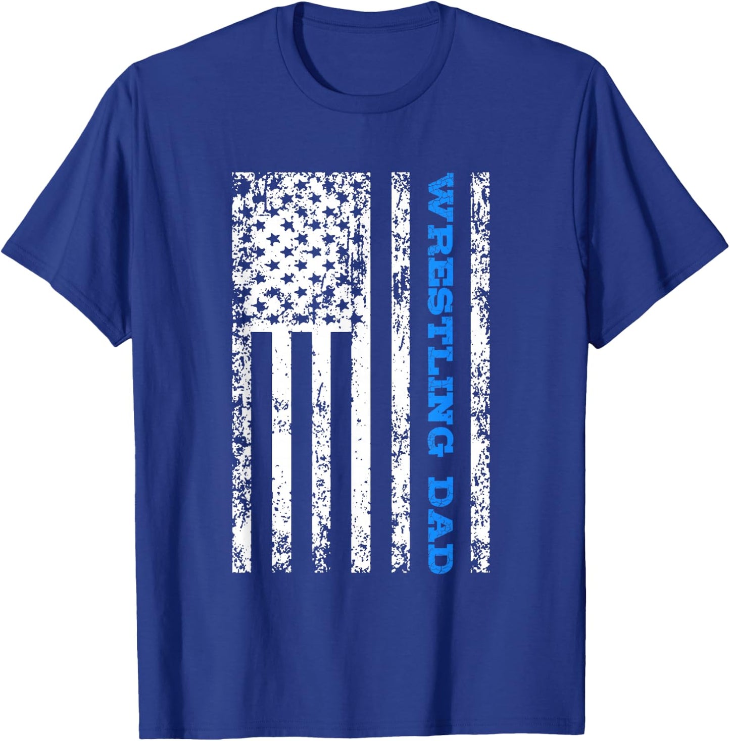 Wrestling Dad T-Shirt - T-Shirt | Royal