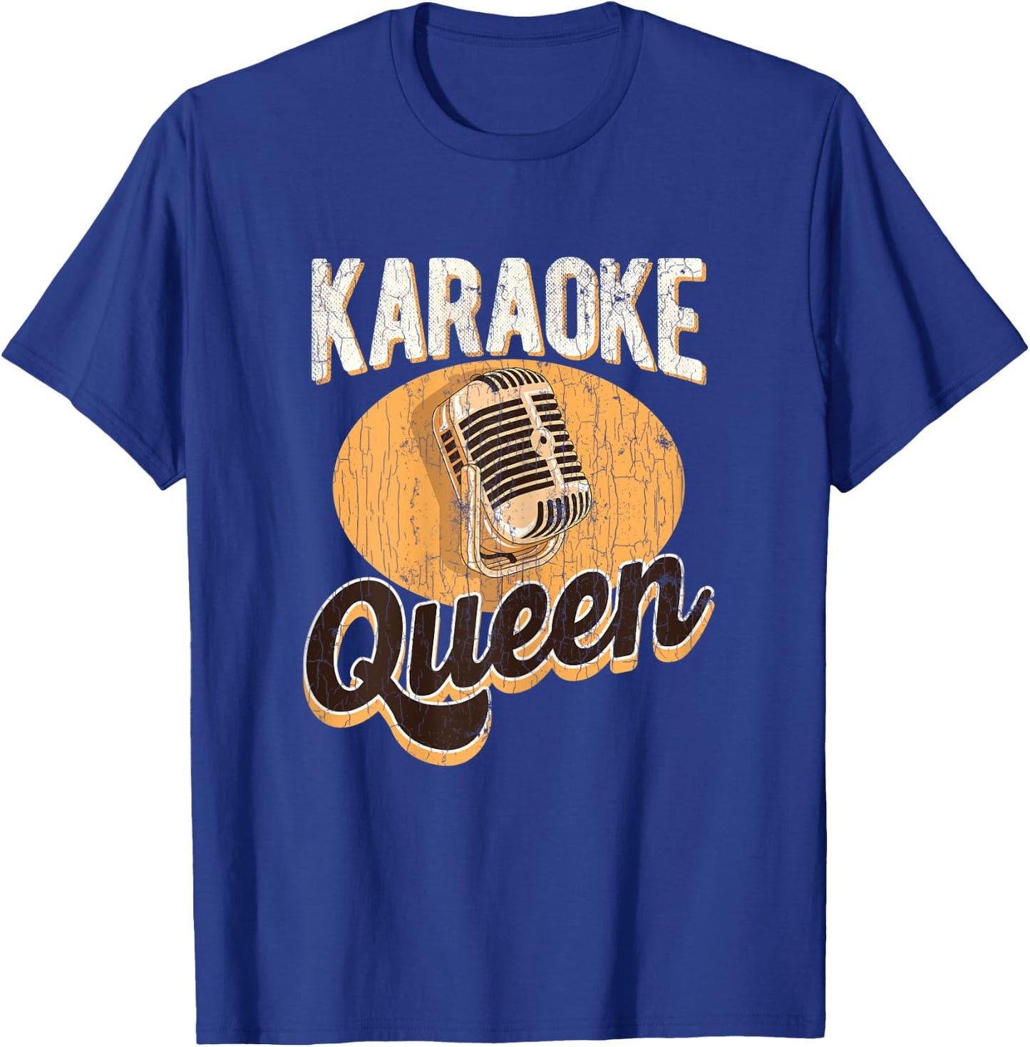 Karaoke Apparel Gift Karaoke Queen Gifts T-Shirt - T-Shirt | Royal