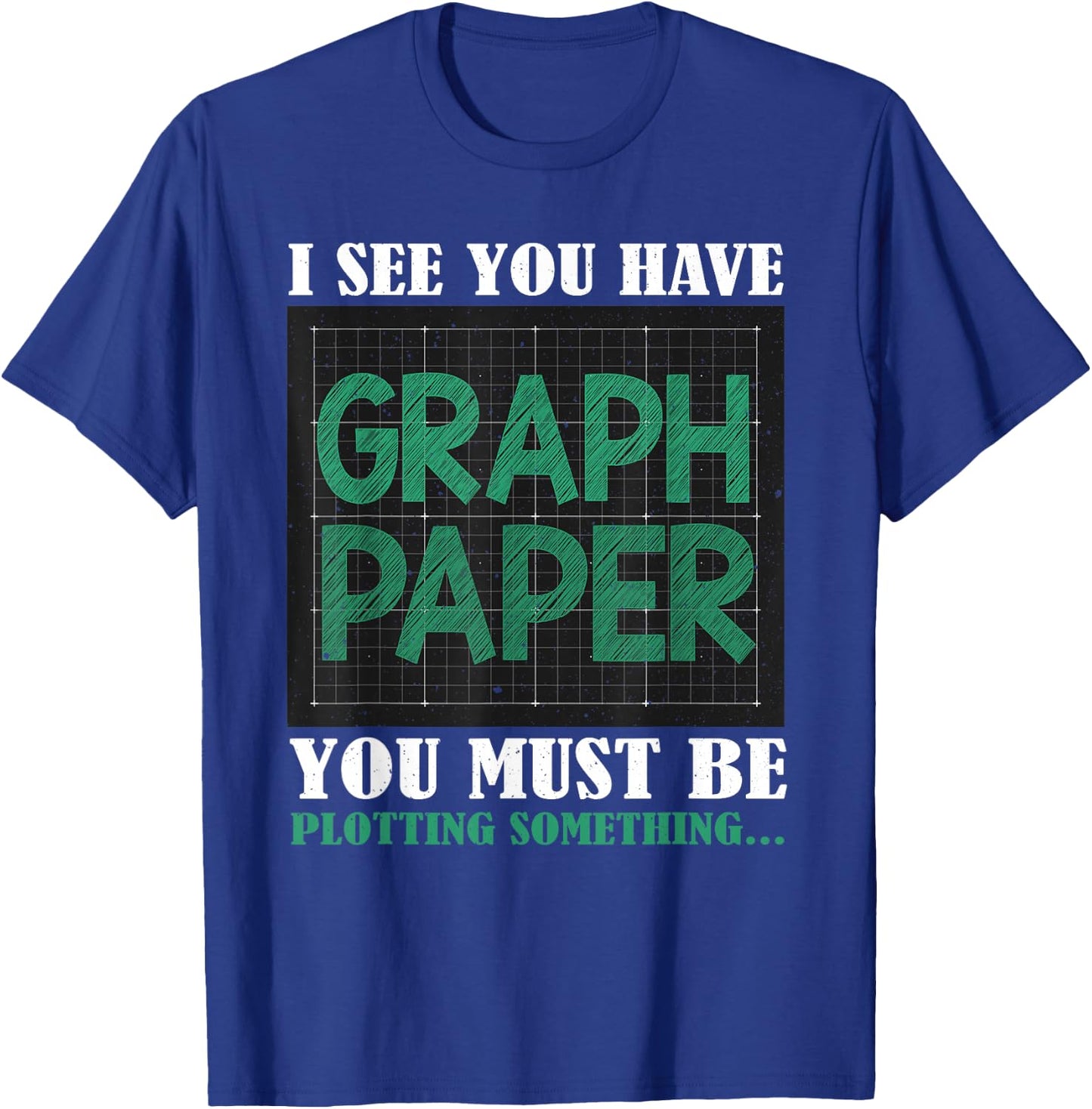 Funny Math Art Women Mathematics Teacher Student T-Shirt - T-Shirt | Royal