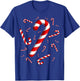 Candy Cane Christmas Candy Matching Family T-Shirt - T-Shirt | Royal