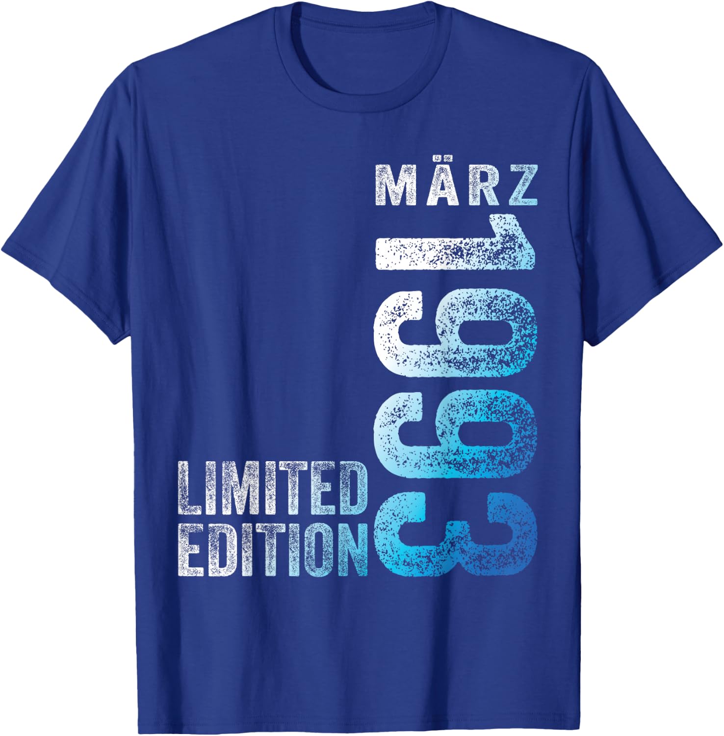 30th Birthday Man 30 Years Limited Edition March 1993 , black T-Shirt - T-Shirt | Royal