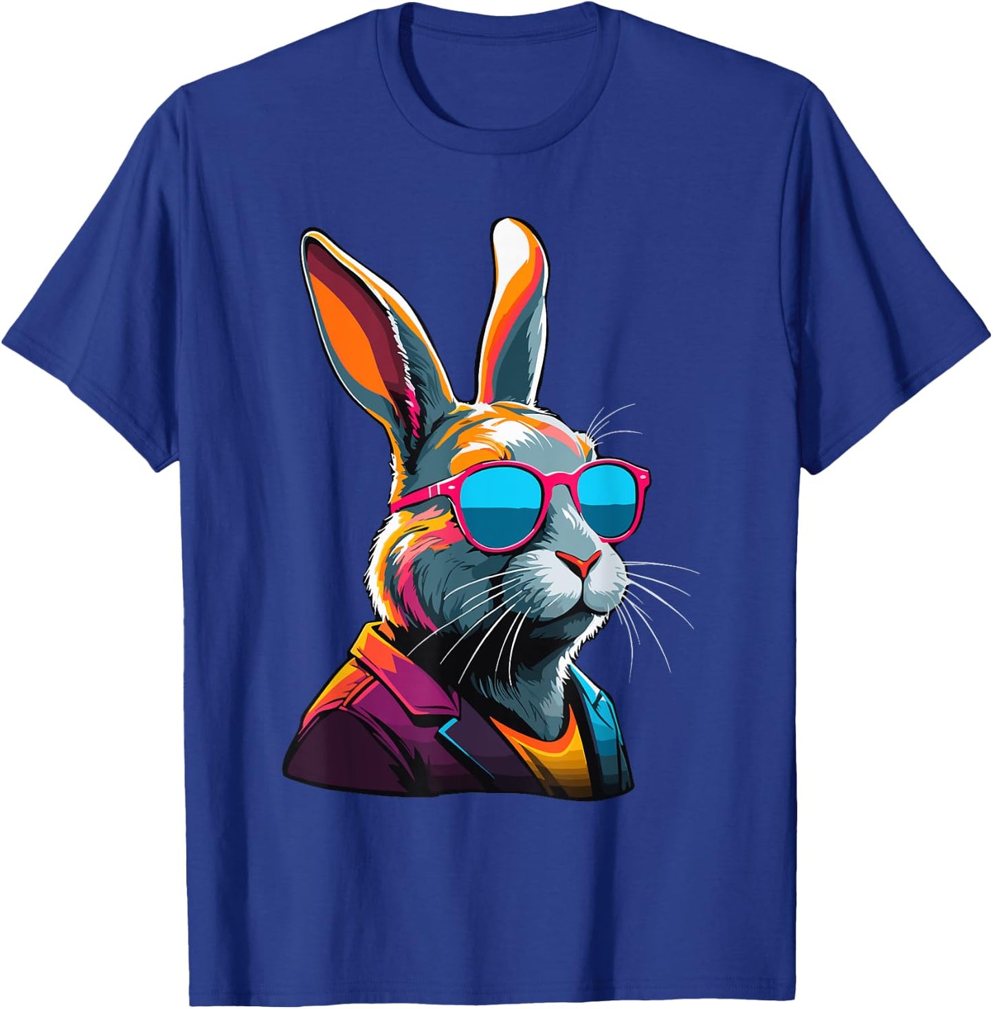 Ostern Hase Osterhase Streetwear für den Coolen Vater T-Shirt - T-Shirt | Royal