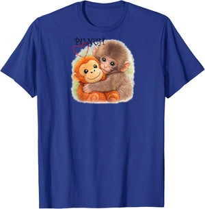 Punch Monkey Raglan Baseball T-Shirt - T-Shirt | Royal